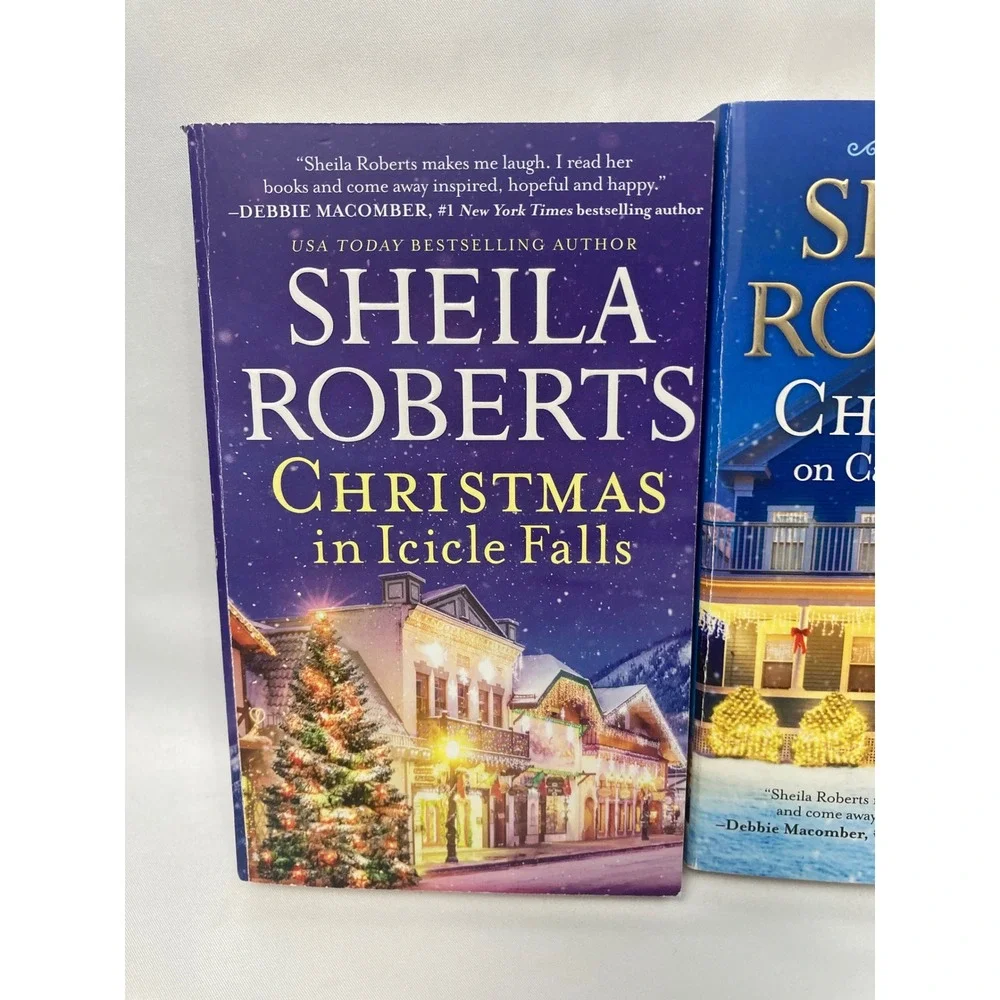 Sheila Roberts Christmas Lot of 3 Paperback Books Icicle Falls Holiday Romance